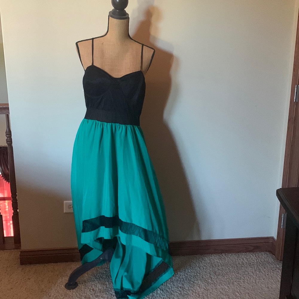 Never worn with tags high low maxi dress!